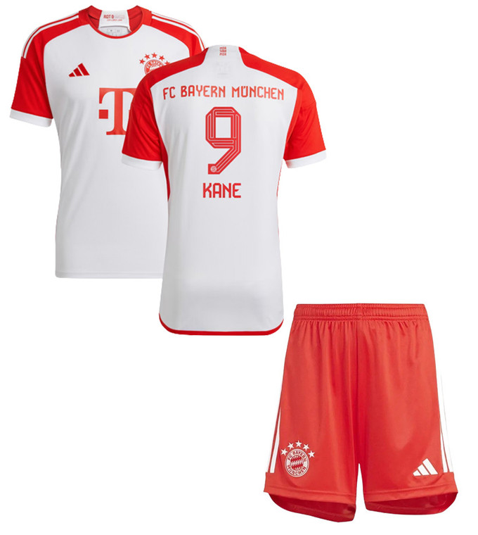  23/24  Kane Bayern Home Kids Kit 