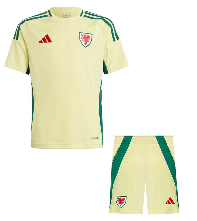 2024 Wales Away Kids Kit  with free name and number