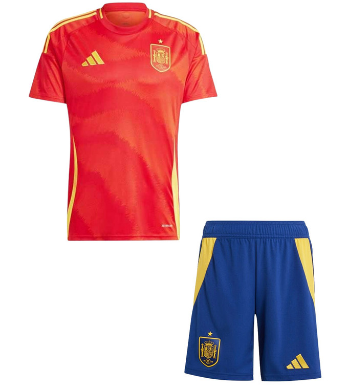  2024 Spain Home Kids Kit  with free name and number