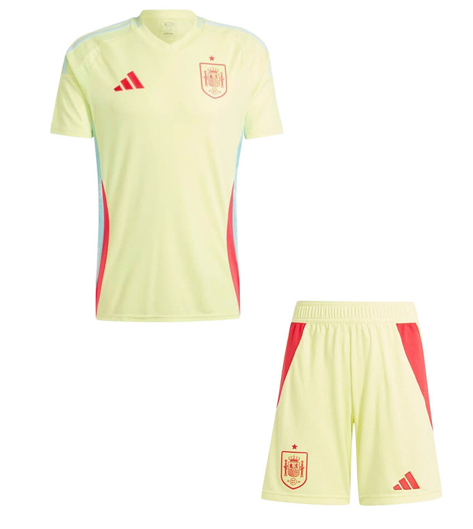   2024 Spain Away Kids Kit  with free name and number