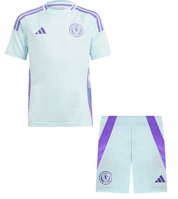  2024 Scotland Away Kids Kit with free name and number