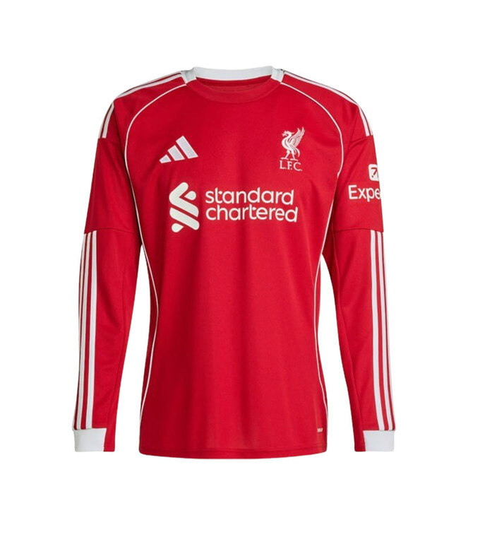 25/26 Liverpool  Home Longsleeve Shirt