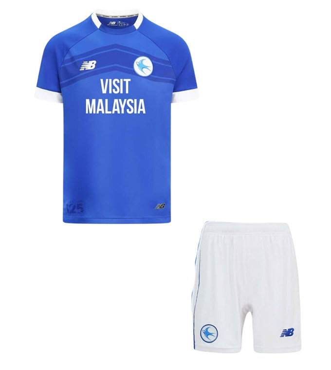 24/25 Cardiff Home Kids Kit with free name and number