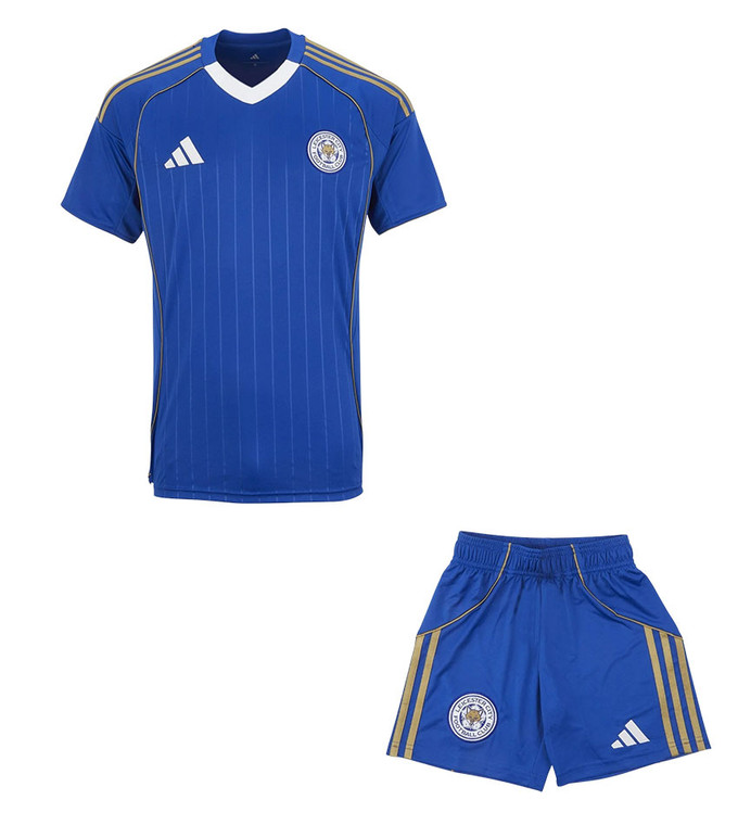 25/26  Leicester Home Kids Kit with free name and number