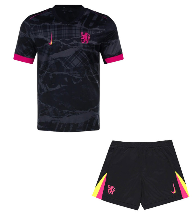 24/25  Chelsea Third Kids Kit with free name and number