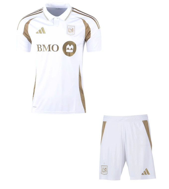  2025  Los Angeles Away Kids Kit with free name and number