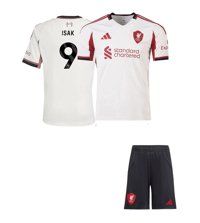 25/26 Liverpool Isak Away Kids  25/26 Liverpool Isak Away Kids
