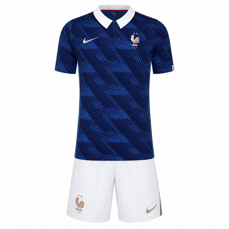  2026 France Home  Kids Kit with free name and number