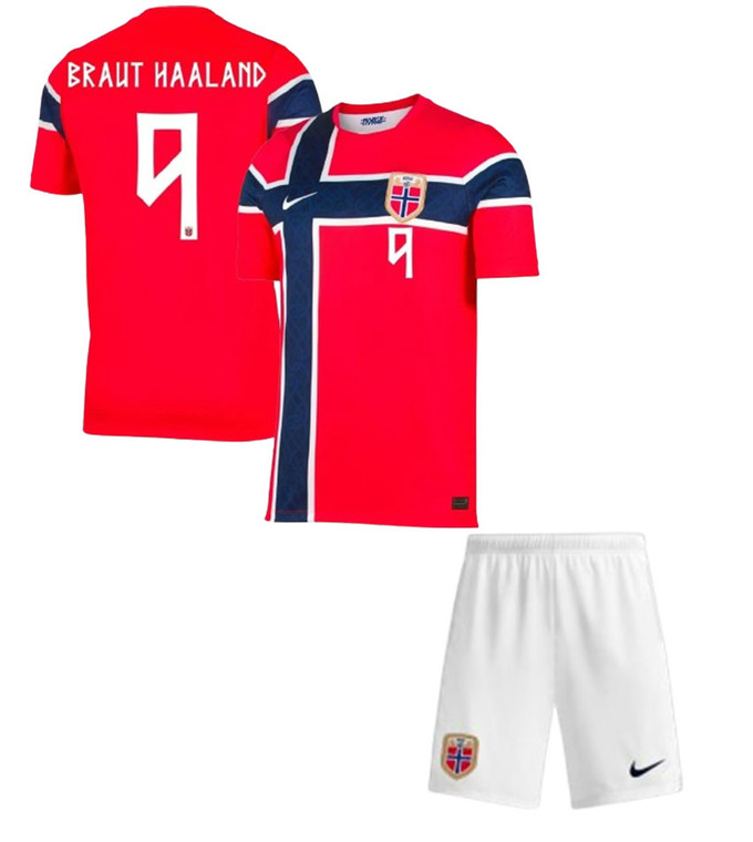  2026 Norway Haaland Home Kids Kit