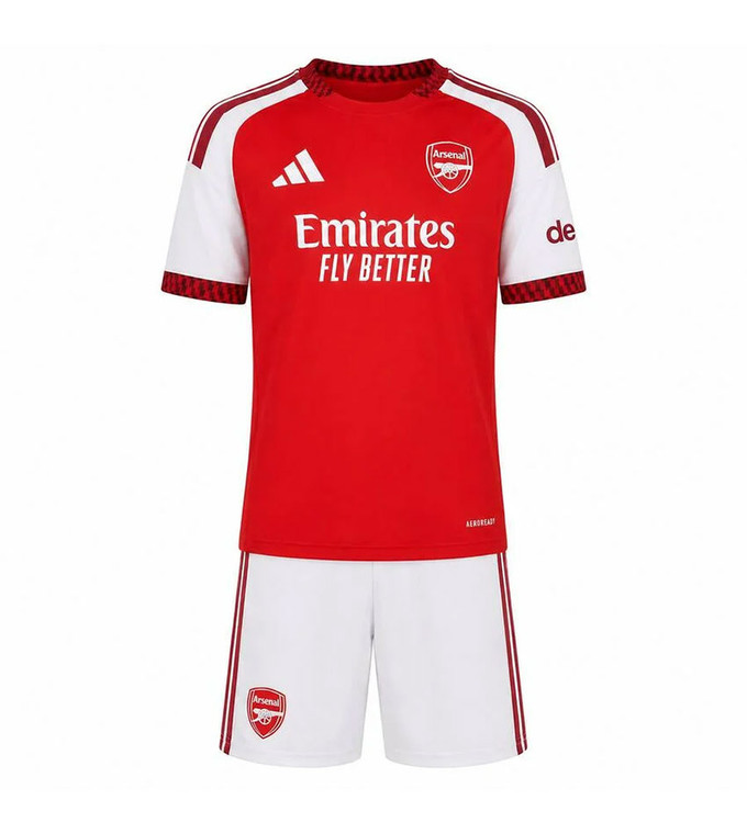 26/27 Arsenal  Home Kids Kit with free name and number