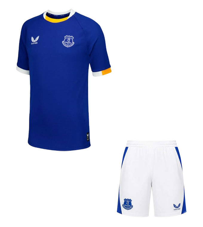 26/27  Everton Home Kids Kit with free name and number