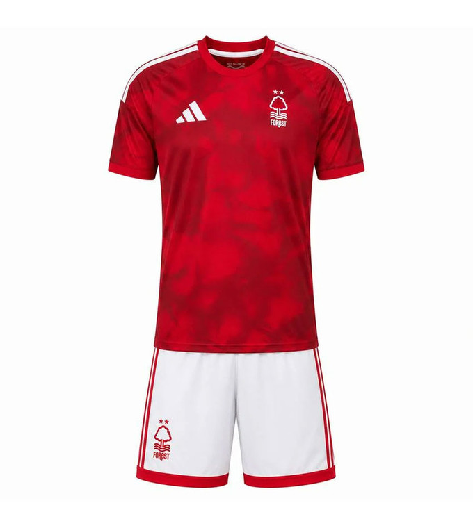 26/27 Nottingham Forest  Home Kids Kit with free name and number