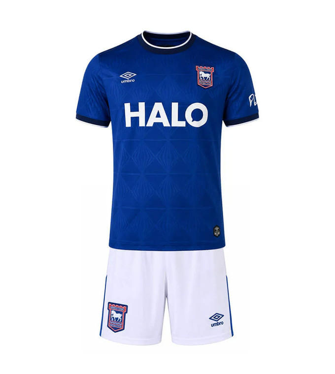 26/27  Ipswich Town Home Kids Kit with free name and number