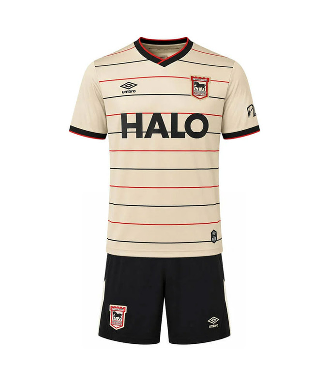 26/27  Ipswich Town Away Kids Kit with free name and number