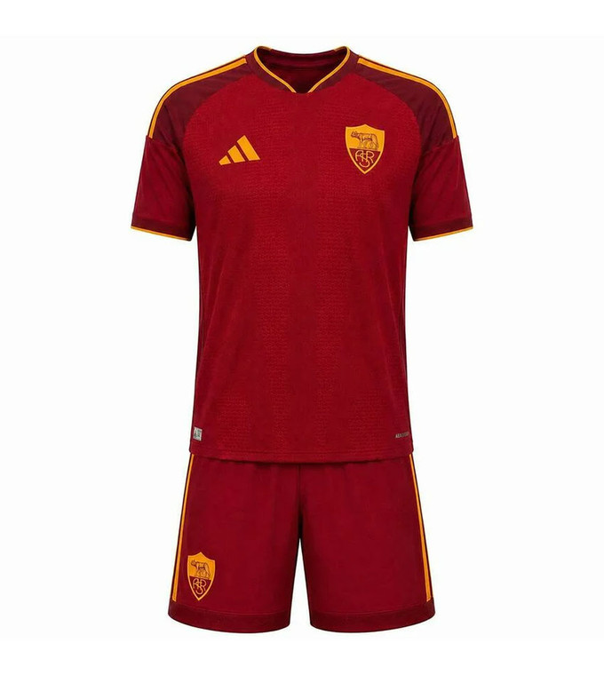 26/27  AS Roma Home Kids Kit with free name and number