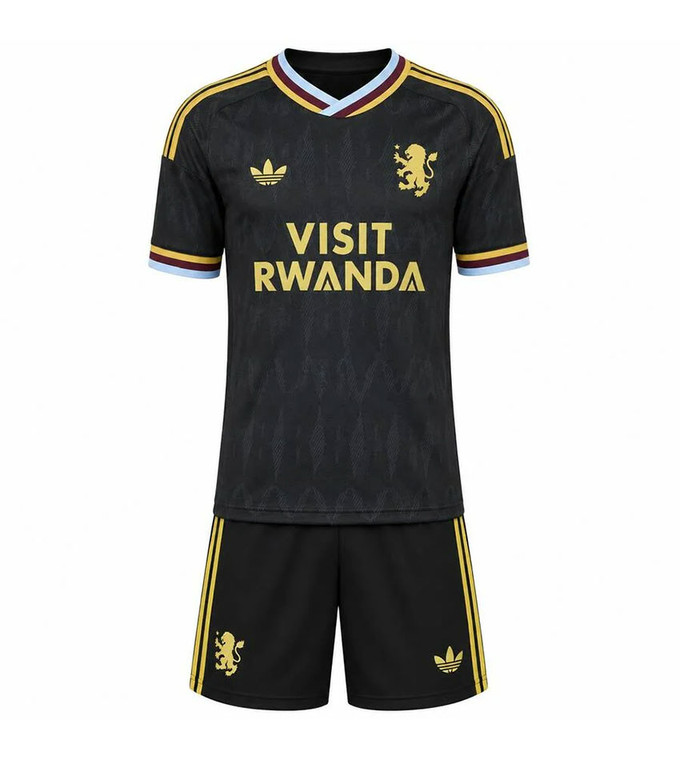  26/27 Aston Villa Away Kids Kit with free name and number