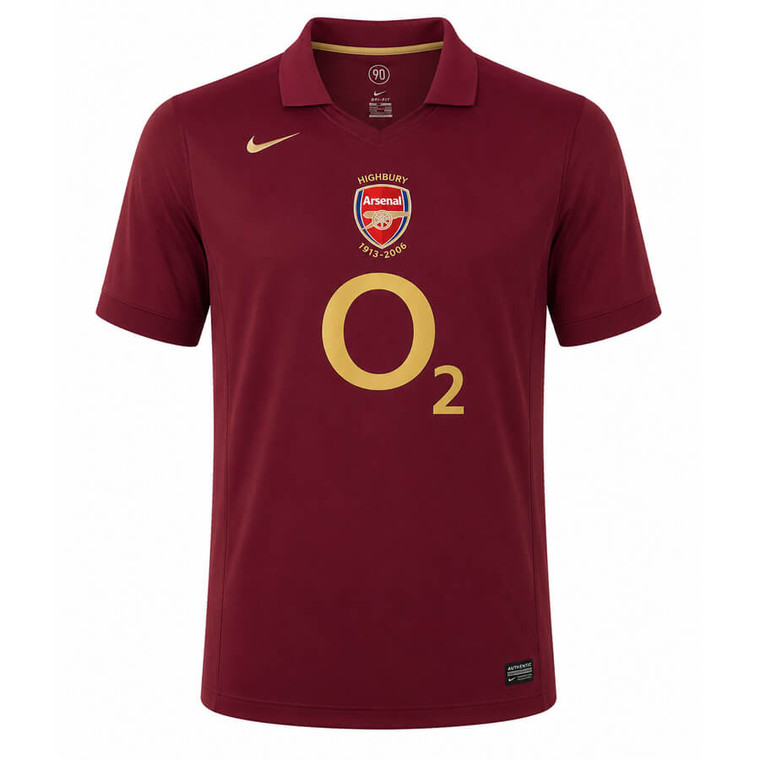 Retro Arsenal Home Shirt 05/06