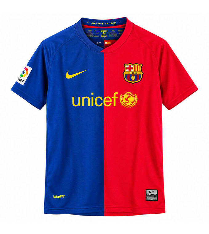 Retro Barcelona Home Shirt 08/09