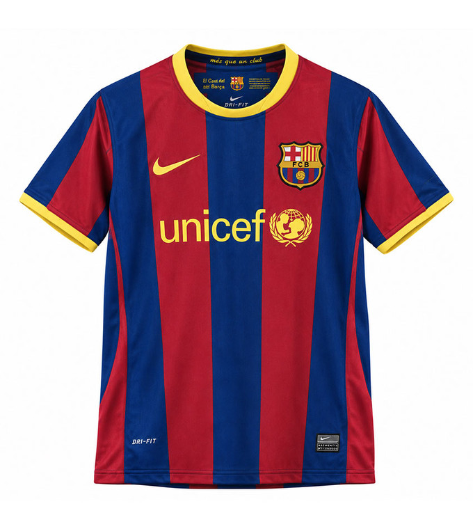 Retro Barcelona Home Shirt 10/11