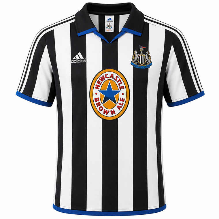 Retro Newcastle  Home Shirt 99/00