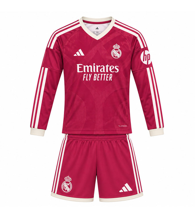  26/27  Real Madrid Third Long Sleeve Kids Kit with free name and number
