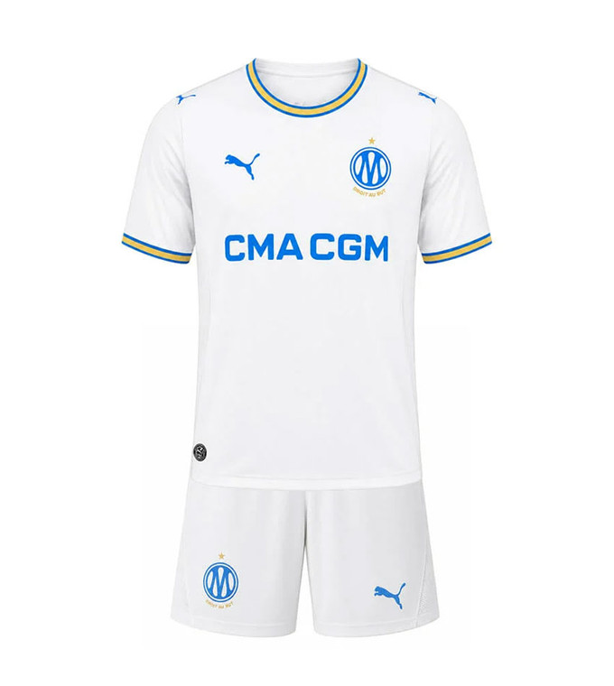  26/27 Marseille Home Kids Kit with free name and number