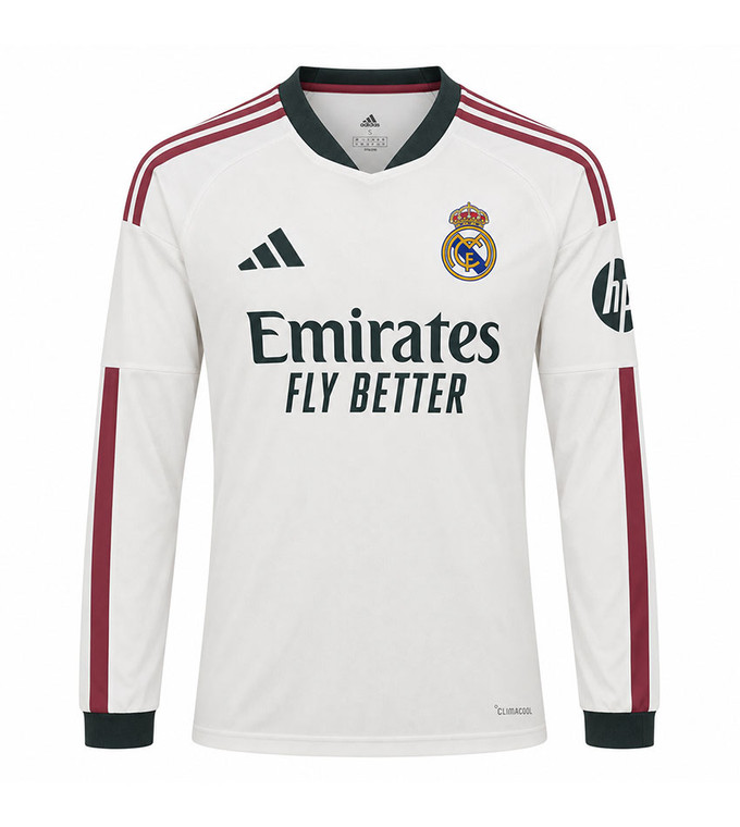  26/27 Real Madrid Home Long Sleeve Shirt