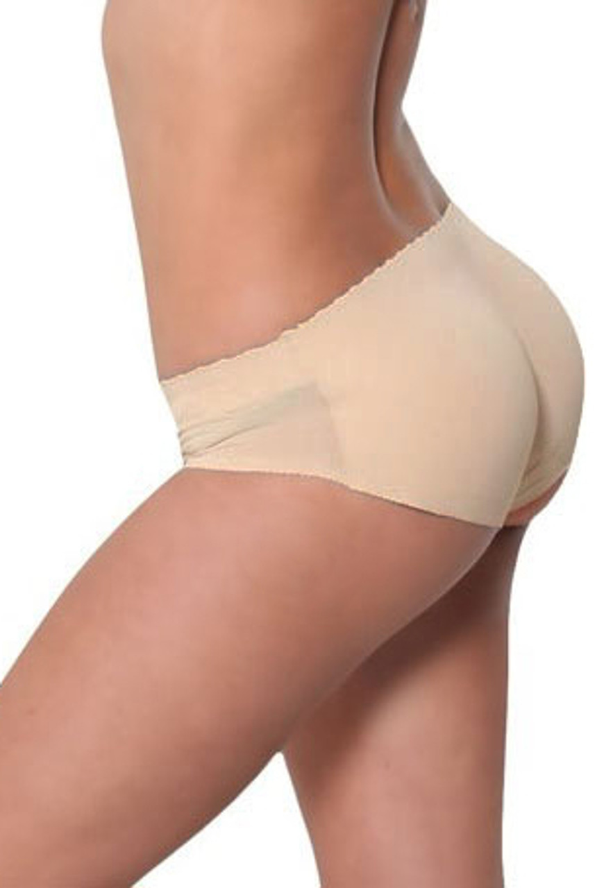 Booty Padded Booster Shapewear Panty - Tan