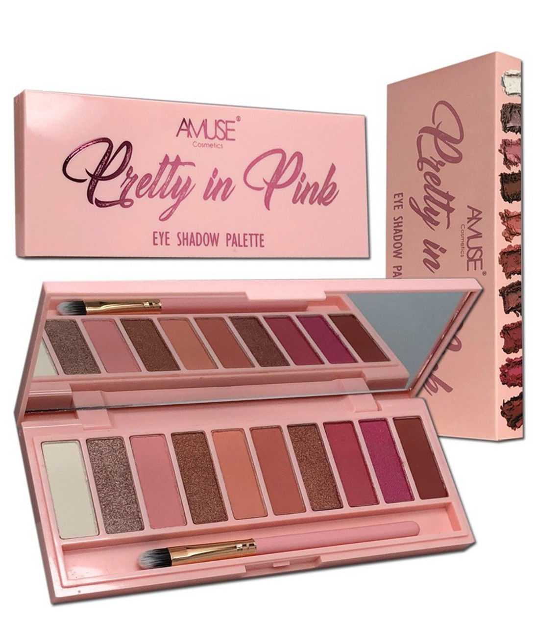 pink based eyeshadow palette