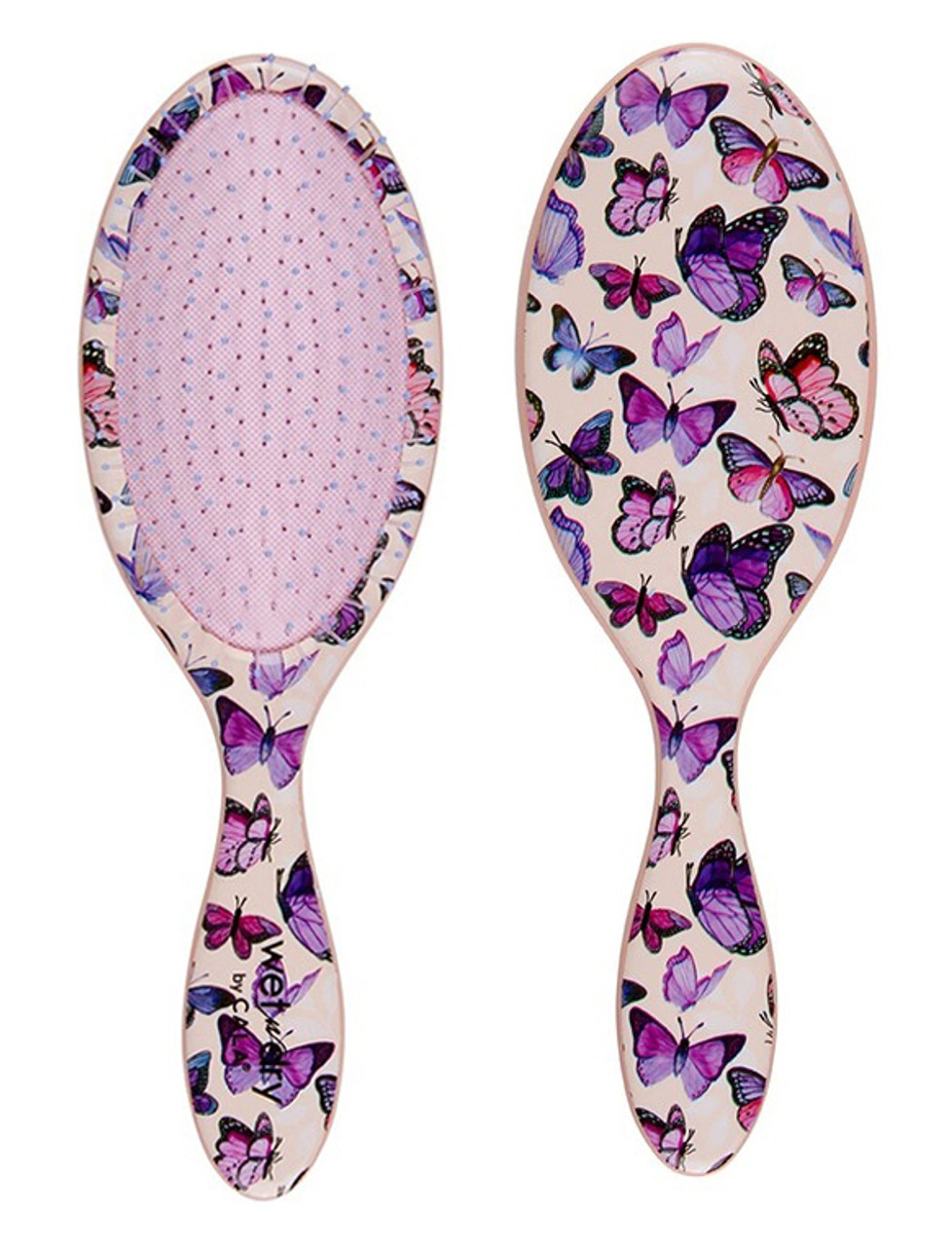 Cala WET-N-DRY Hair Brush (Lavender)