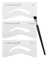 Kleancolor EYEBROWS ESSENTIAL KIT WITH STENCIL Kleancolor EYEBROWS ESSENTIAL KIT WITH STENCIL