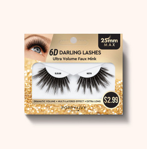6D Darling Lashes 25mm Eyelashes- Ultra Volume Faux Mink