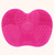 CALA Make-up Brush Cleansing Mat Hot Pink