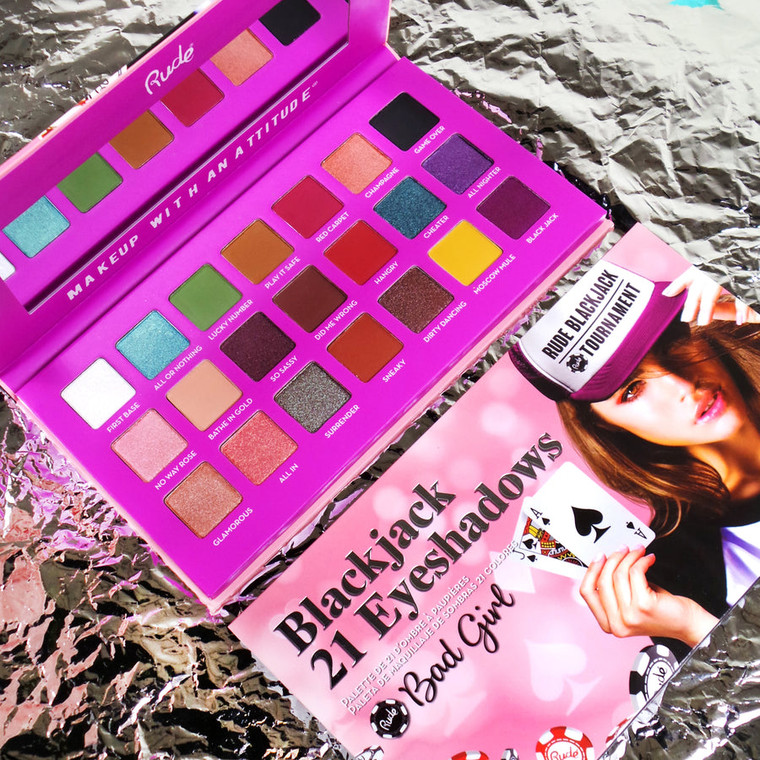 Rude Blackjack 21 Eyeshadows - Bad Girl