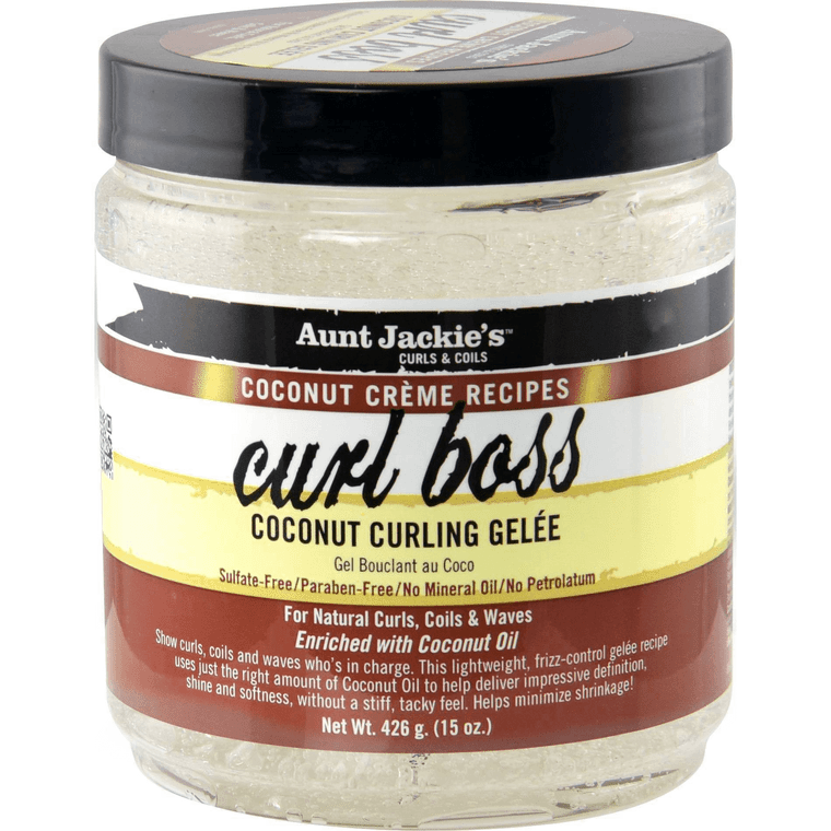 Curl Boss – Coconut Curling Gelée 15 Ounce