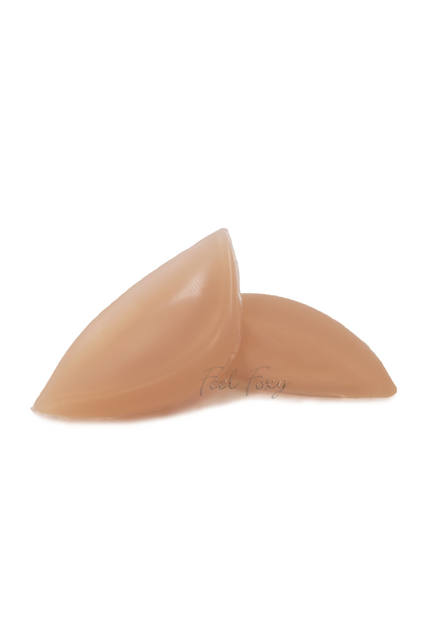 Silicone Cleavage Enhancer, breast enhancers, breast forms, fake breasts, feel foxy, Natural