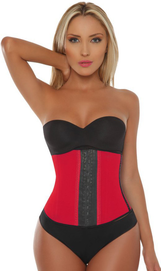 TruFigure Sport Latex Waist Cincher w/ 3-Hooks, waist trainer FF1610