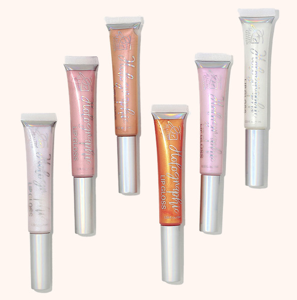 Malibu Glitz Holographic Lip Gloss 6 Piece Set FZ-B5UM-90NC