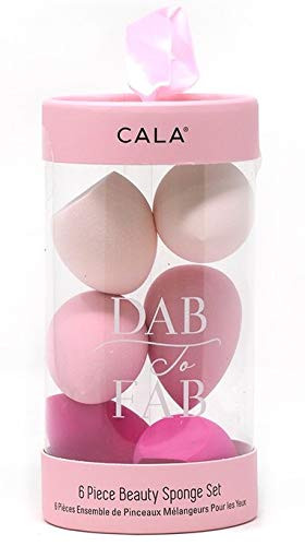Dab to Fab 6 Piece Beauty Sponge Set TT-6XK2-QW84