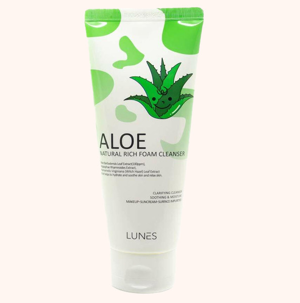 NATURAL RICH ALOE FOAM CLEANSER