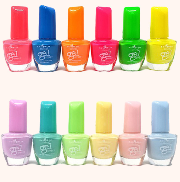 Gel Effect Nail Polish 6 Piece Set