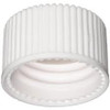 Case of 250 Wheaton® 15-425 White Open Top PP Caps with PTFE/Silicone Liner .060 (Product Code: DWK-W240842).