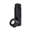 Wheaton® 5mL Borosilicate Glass V-Amber Vials, 20-400 Hole Caps, case/12