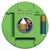 ECO Battery Bin-Test, Store & Recycle AA, AAA, C, D Batteries
