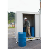 Outdoor Storage Locker, Non-Combustible, 6-Drum with Explosion Relief