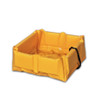 Eagle® Folding Quik-Deploy SpillNest Spill Containment, 2' x 2' x 6", 15 Gal, Yellow