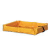 Eagle® Folding Quik-Deploy SpillNest Spill Containment, 2' x 4' x 6", 30 Gal, Yellow