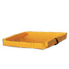 Eagle® Folding Quik-Deploy SpillNest Spill Containment, 4' x 6' x 6", 90 Gal, Yellow