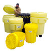 Overpack Plus Drum Containment, 20 gallon, Yellow