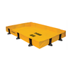 Justrite® Rigid-lock Quickberm Lite, 4'W X 6'L X 8"H